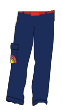 PANTALONES AZUL TERPEL-32  tela drill, bolsillos delanteros, traseros, laterales logo sol