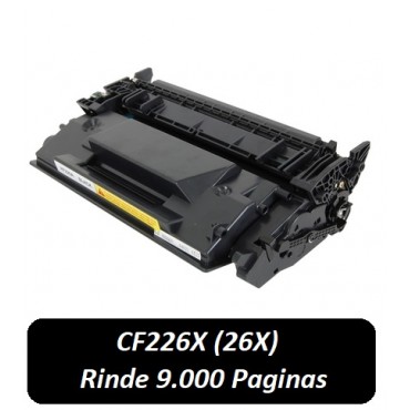 Toner HP CF226X Generico 9k páginas