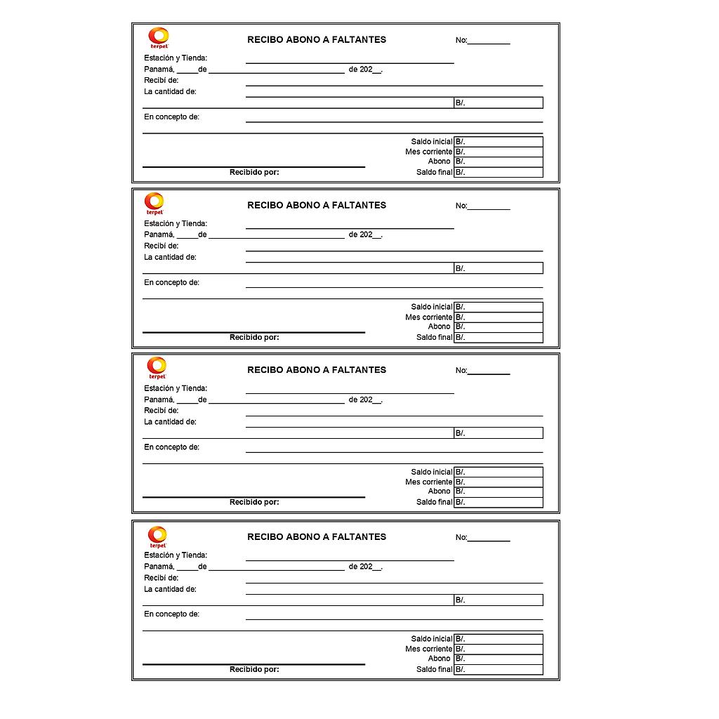 LIBRETAS DE ABONO