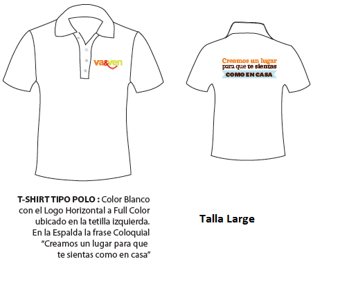 POLOS DESPACHADOR S blancos